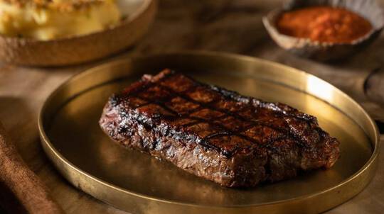 3 Course Steakhouse Dinner with Wine - For 2 - Perth
