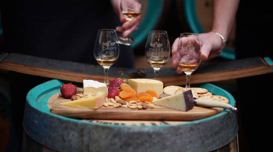 Whisky Distillery Tour, Tasting and Cheese - For 2