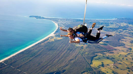 Tandem Skydive Over Byron Bay - Up To 15,000ft