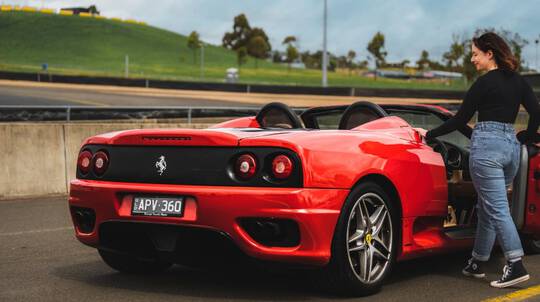 Rosso Ferrari Supercar Drive - 6 Laps - Melbourne