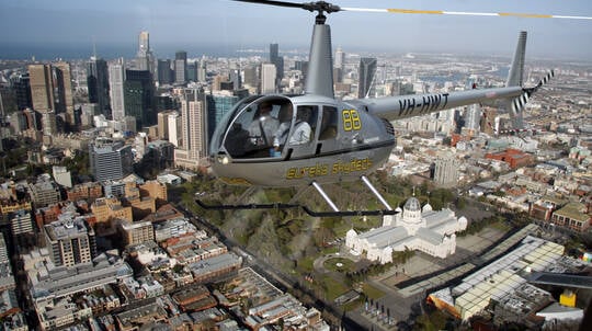 20 Minute Private Melbourne City Heli Flight - For up to 3