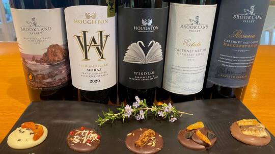 Premium Red Wine and Dark Chocolate Tasting - For 2