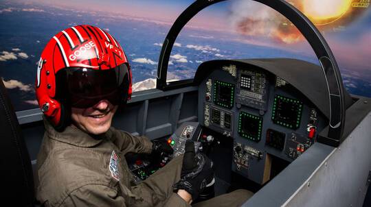 F/A-18 Jet Flight Simulator Experience - 60 Minutes