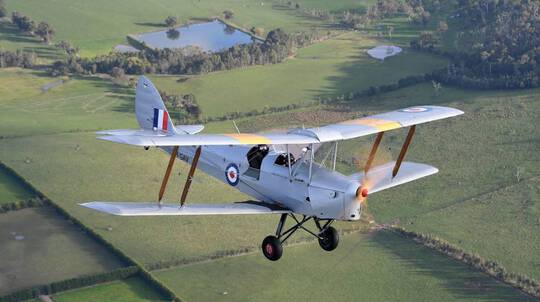 Yarra Valley Tiger Moth Scenic Flight - 25 Minutes