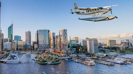 Rottnest Island Luxury Long Lunch with Seaplane Flight