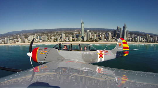 Aerobatic Warbird Flight - Gold Coast - 25 Minutes