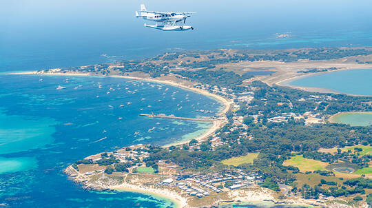 Rottnest Island Luxury Long Lunch with Seaplane Flight