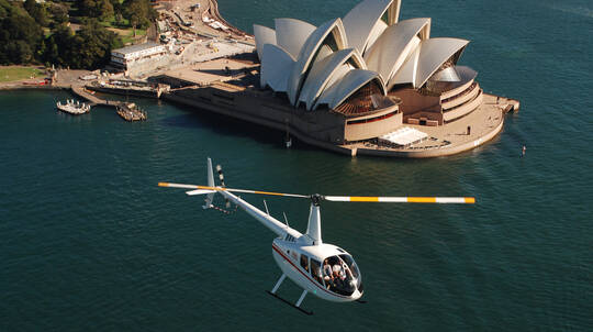 Private Sydney Harbour Helicopter Flight - For 2