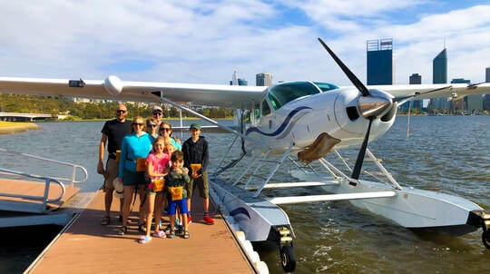 Perth City Scenic Flight Over Swan River- 30 Minutes