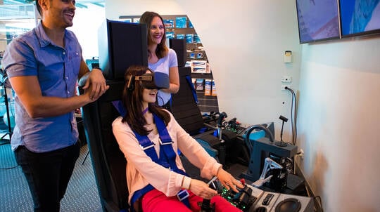 Virtual Reality Jet Fighter Experience - 15 Minutes