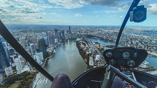 Brisbane City and Mt Coot-tha Scenic Helicopter Flight
