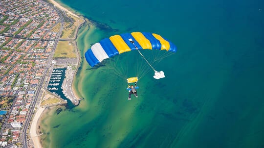 Tandem Skydive over St Kilda - Up To 15,000ft