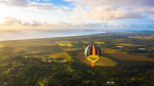 Hot Air Balloon Over Byron Bay - For 2 - Weekday