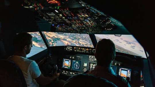 Jet Flight Simulator Challenge - 90 Minutes