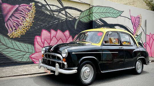 Bollywood Night Out - Indian Taxi Joyride with Indian Feast