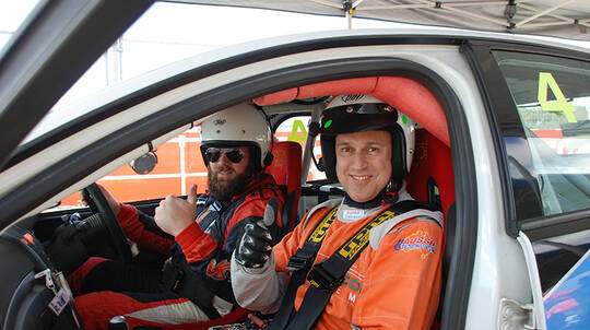 V8 Car 7 Lap Drive and Ride Combo - Perth