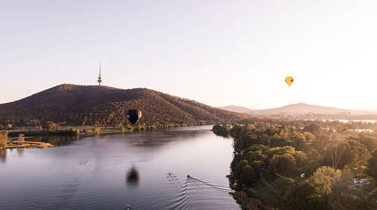 Hot Air Ballooning Over Canberra - Midweek - For 2