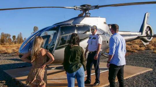 Scenic Helicopter Flight Over Uluru and Kata Tjuta