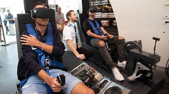 Virtual Reality Jet Fighter Experience - 15 Minutes