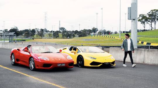 Lamborghini and Lotus Drive - 10 Laps - Sydney