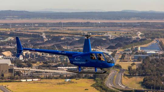 Newcastle Scenic Helicopter Flight - 12 Minutes - For 2