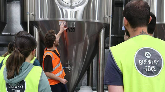 Brewery Tour, Guided Tasting & Burger - For 2