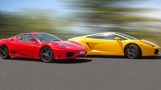 Drive a Lamborghini and a Ferrari - 60 Minutes