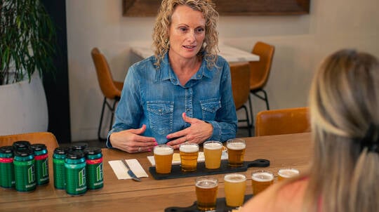 Grunthal Beer Paddle & Udder Delights Cheese Tasting - For 2