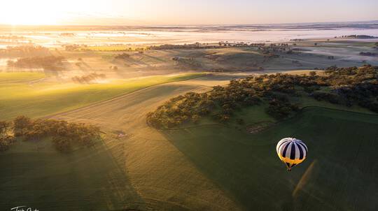 Hot Air Balloon Flight over the Avon Valley - Weekday