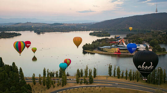 Hot Air Ballooning Over Canberra - Midweek - For 2