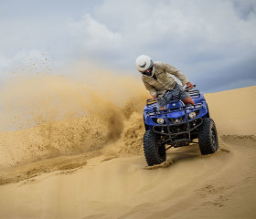 quad biking