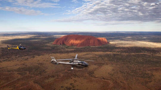 Scenic Helicopter Flight Over Uluru - 15 Minutes