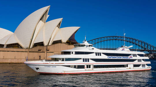 Sydney Harbour Cruise with 3 Course Lunch - For 2