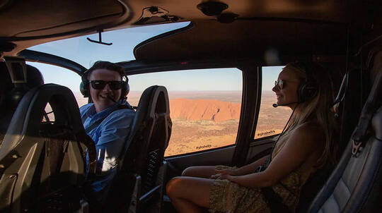 Scenic Helicopter Flight Over Uluru - 15 Minutes