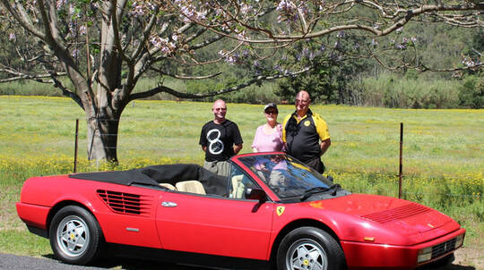 2 Hour Ferrari Joy Ride - For up to 3 - Sydney