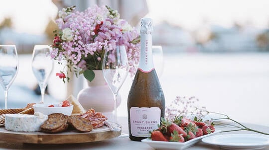 Grant Burge Sparkling Wine Tasting and Grazing Plate - For 2