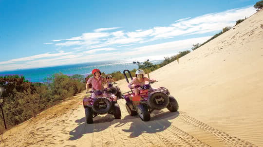 Tangalooma Day Trip with Quad Bike Tour and Sunset Cocktail