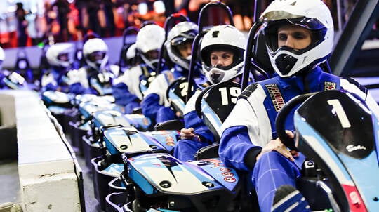 Indoor Go Kart Racing Experience - 20 Laps - For 2