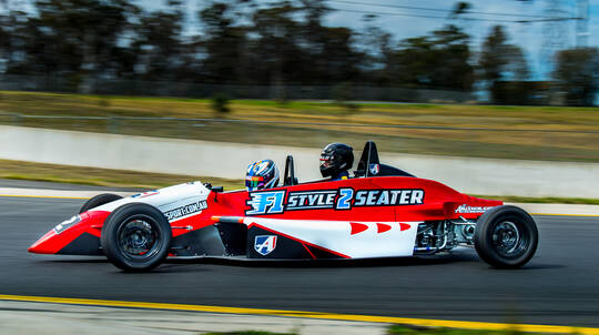 F1 Style 2-Seater Race Car Hot Laps - 4 Laps