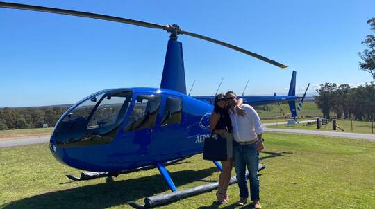 Newcastle Scenic Helicopter Flight - 12 Minutes - For 2
