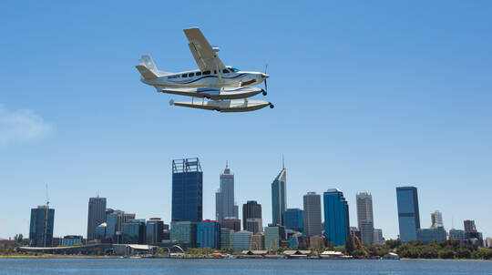 Perth City Scenic Flight Over Swan River- 30 Minutes