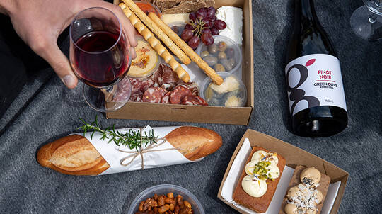 Family Farm Picnic with Grazing Food and Drinks - For 4