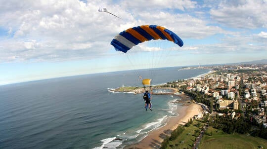 Midweek Skydive Over Wollongong - Up To 15,000ft