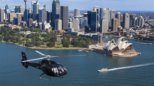 Sydney Harbour Helicopter Flight