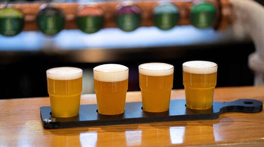 Grunthal Beer Paddle & Udder Delights Cheese Tasting - For 2