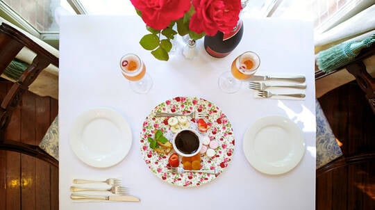 Ultimate Chocolate Fondue High Tea with Sparkling - For 2